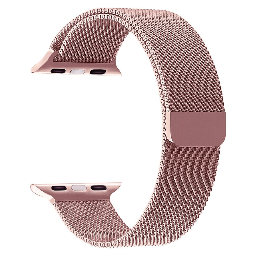 LPAW088 Lippa Apple Watch Rustfri Stål Rem 38 40 41, Rose Gold 2