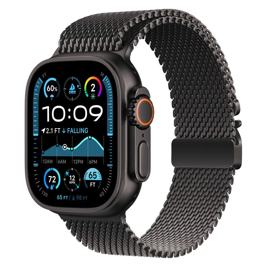 LPAW134 Lippa Apple Watch Stainless Steel Incl.Lock 38 40 41 42Mm (Series 10),Black 1