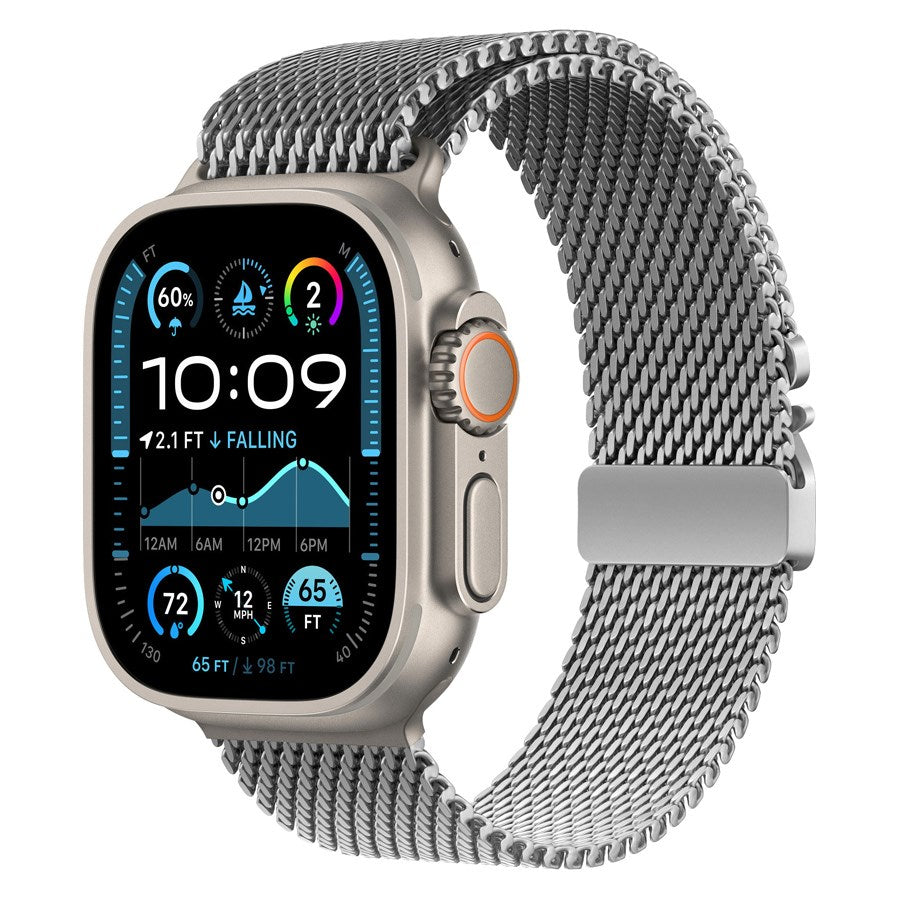 LPAW135 Lippa Apple Watch Stainless Steel Incl.Lock 38 40 41 42Mm (Series 10),Silver 1