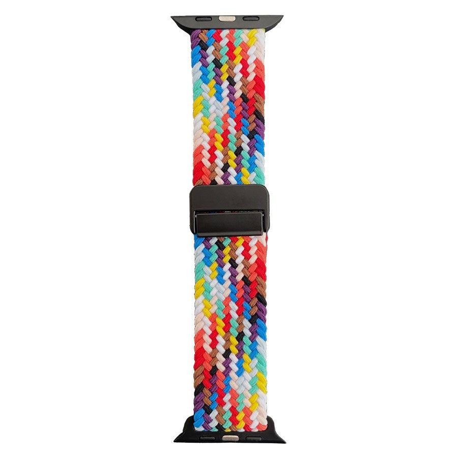 LPAW137 Lippa Apple Watch Nylon Strap Incl. Magnetic Lock 38 40 41 42Mm (Series 10), Multi Colour 3