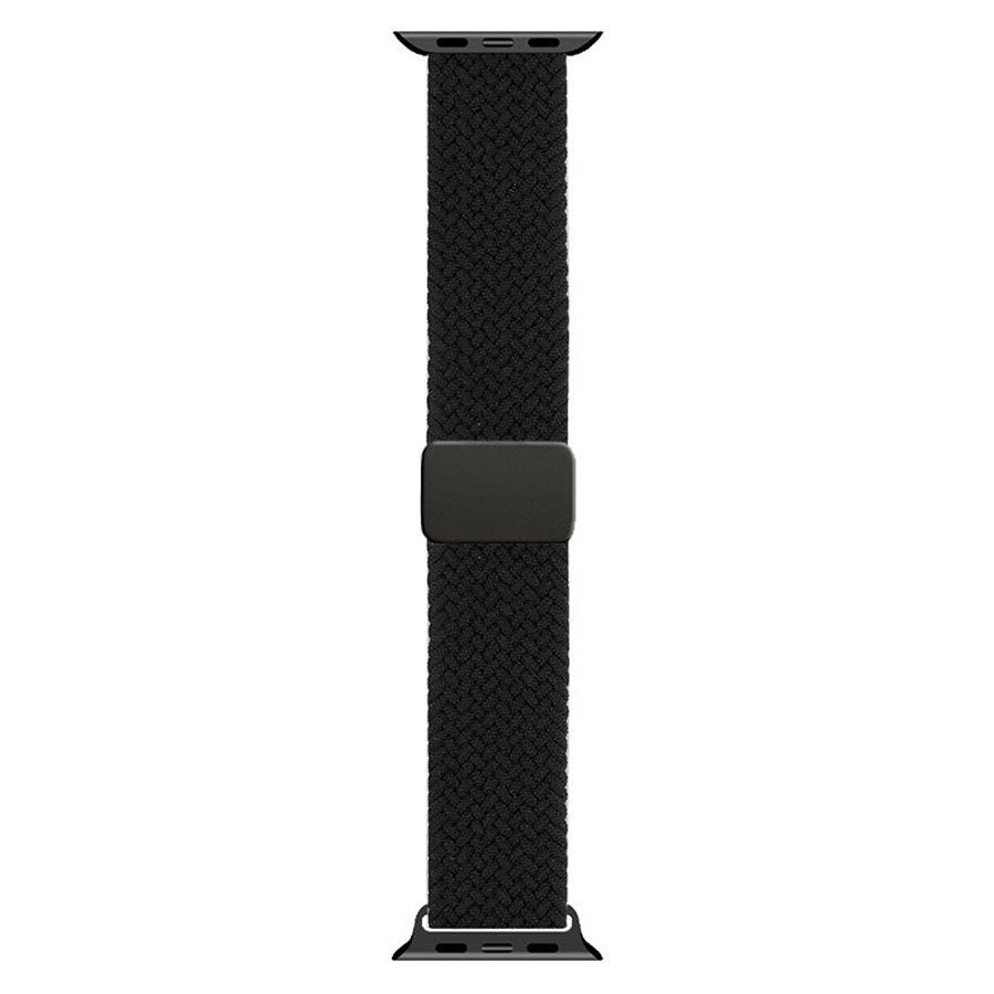 LPAW138 Lippa Apple Watch Nylon Strap Incl. Magnetic Lock 38 40 41 42Mm (Series 10), Black 4