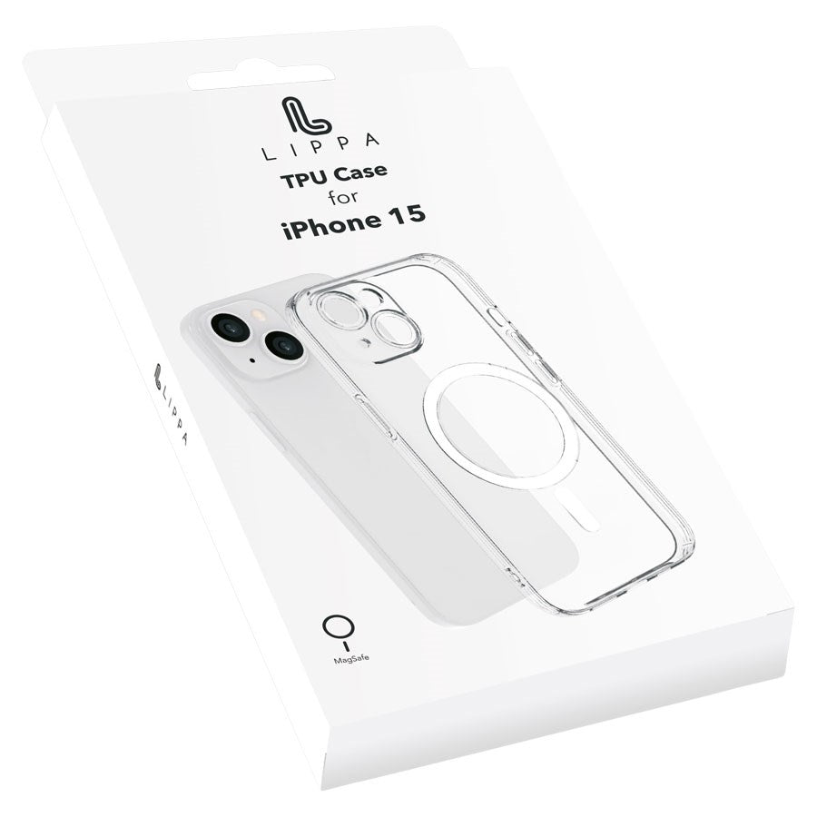 LPCOVER0013 Lippa Magsafe Iphone 15 Cover,Clear 3