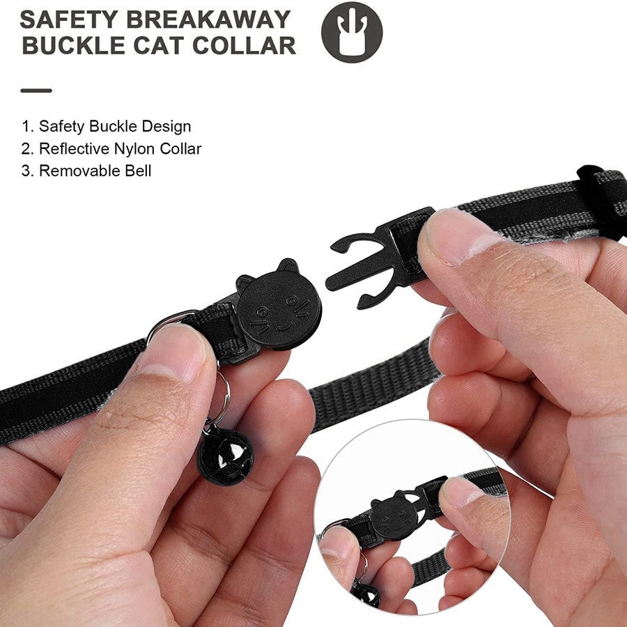 LPCOVER0024 Lippa Collar For Cats And Dogs, 22 32 Cm, Black 6