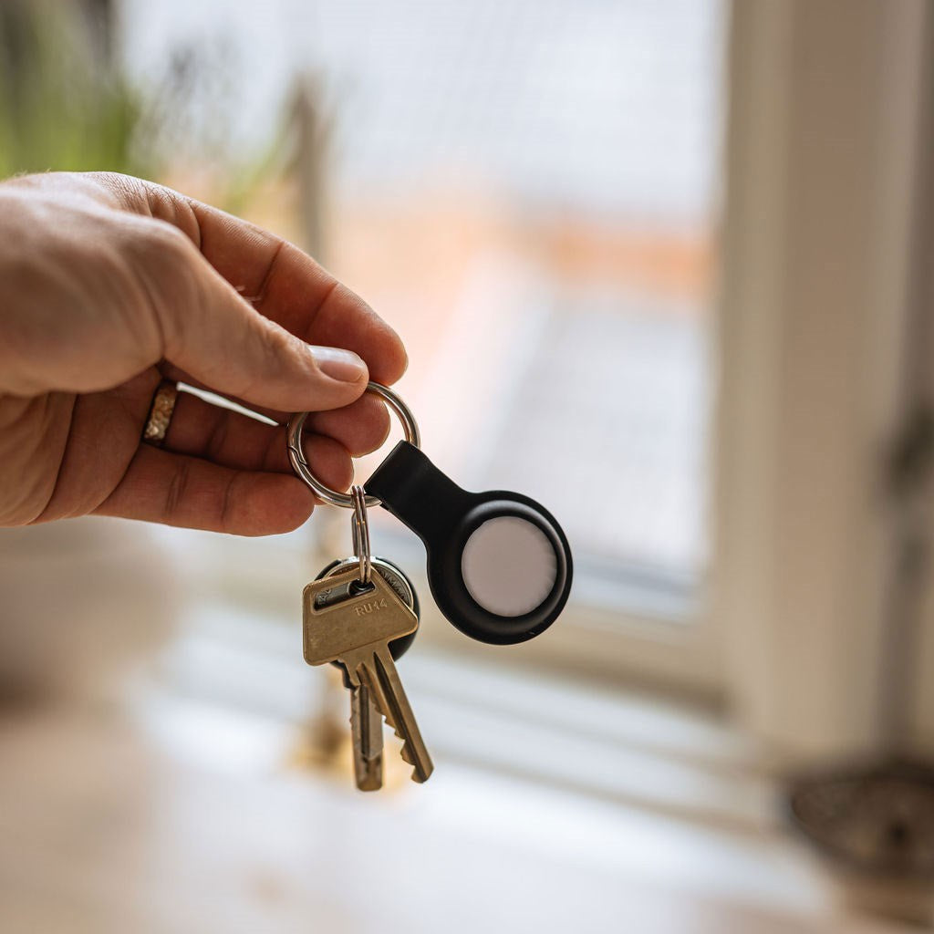 LPCOVER0032 Lippa Keyring For Airtag And Smart Finder,Black 7
