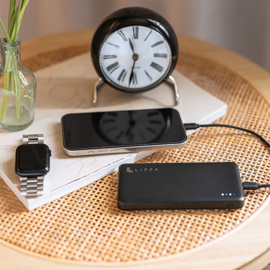 LPPB10000FC Lippa 10.000 Mah Powerbank 18W USB C PD & QC USB A Output 4