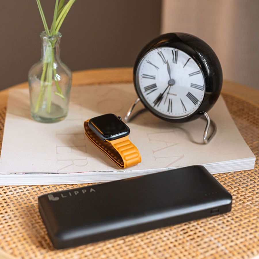 LPPB26800FC Lippa 26.800 Mah Powerbank 45W USB C PD Og QC USB A Output Sort 5