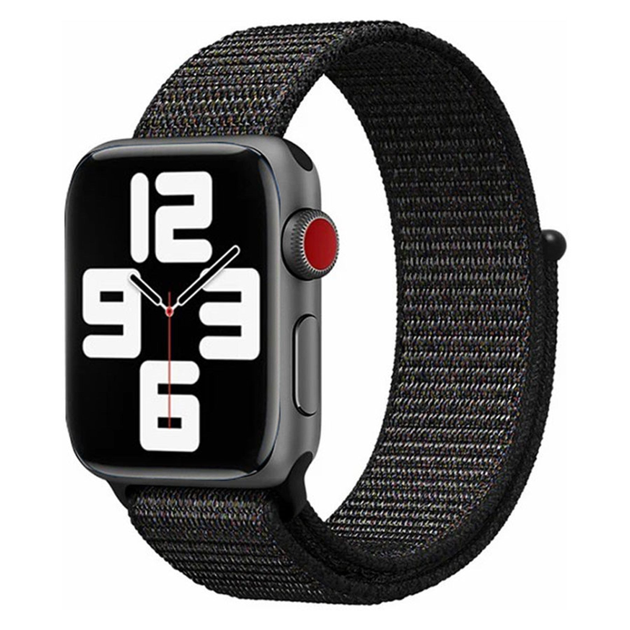 LPAW012 Lippa Apple Watch Nylonrem (38, 40, 41), Sort 1