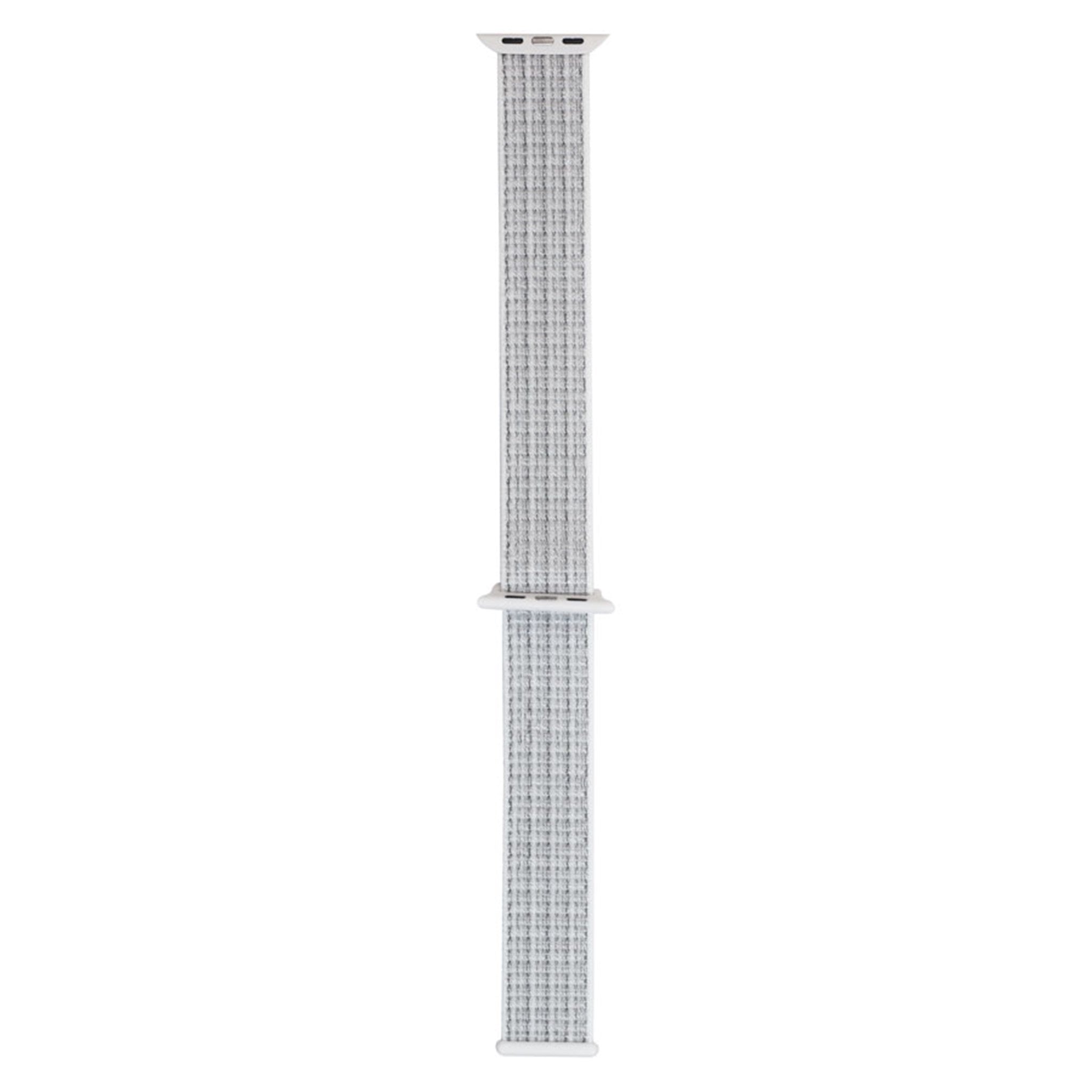 LPAW014 Lippa Apple Watch Nylonrem (38, 40, 41), Hvid 4