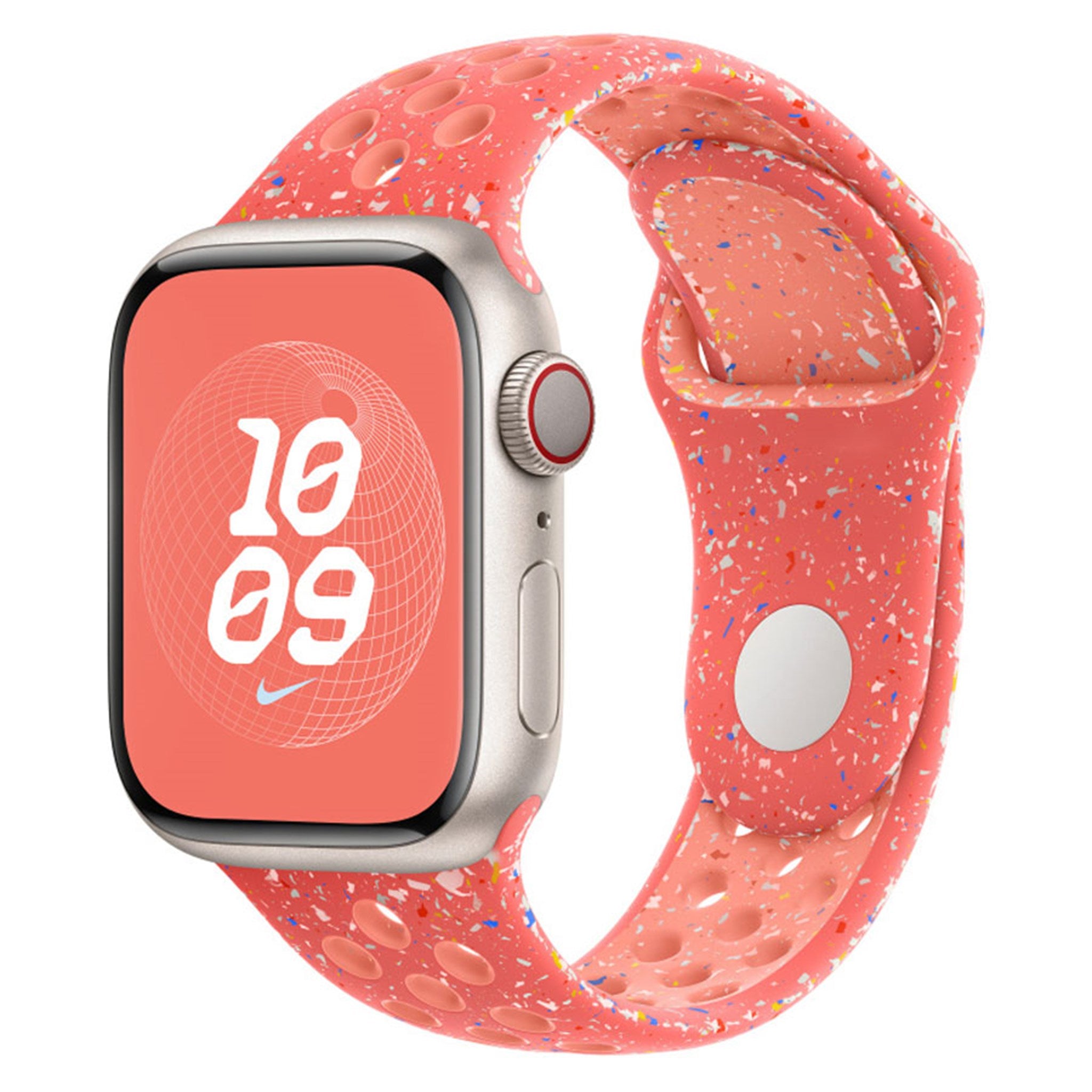 LPAW029 Lippa Apple Watch FLOUR Silikonerem 38,40,41, Rød 1