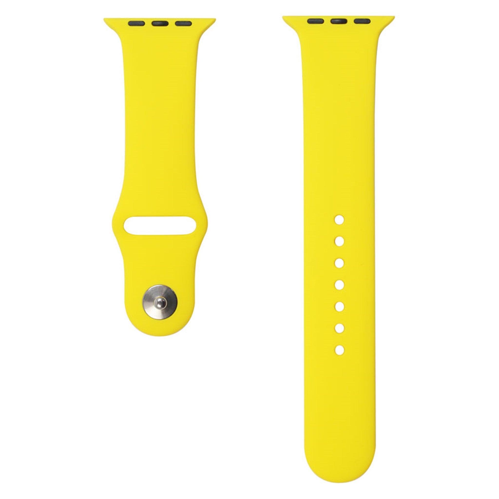 LPAW039 Lippa Apple Watch Silikonerem (42, 44, 45, 49), Gul 3