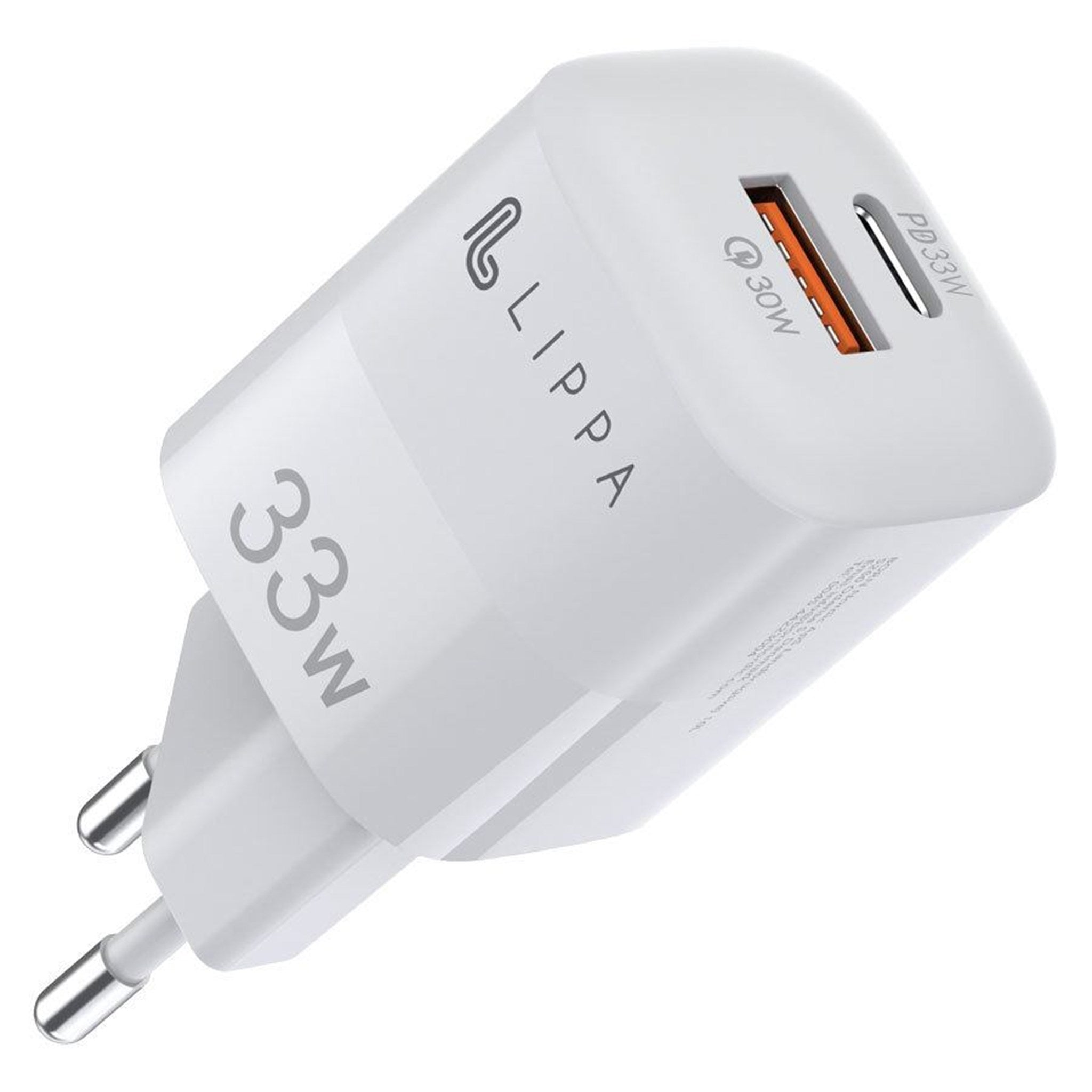 LPWC5006_Lippa_33W_USB-C_PD___USB-A_QC_GaN_Wall_Charger__White-2-removebg.jpg