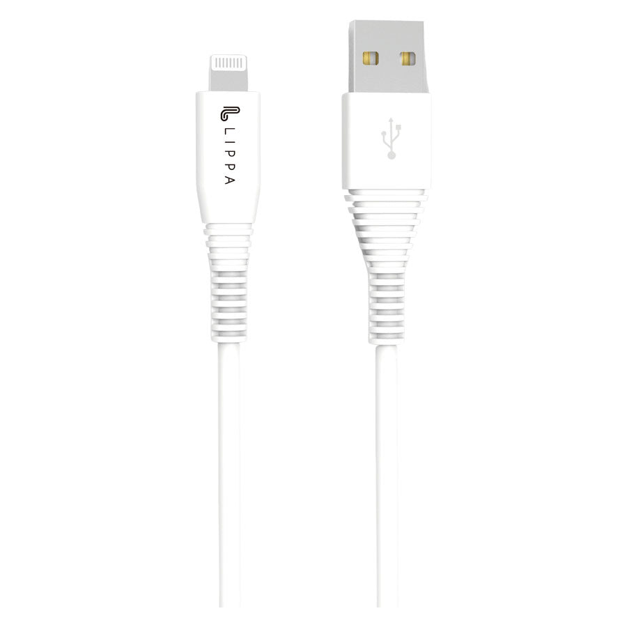 5-pak - USB-A til MFi Lightning kabel, hvid