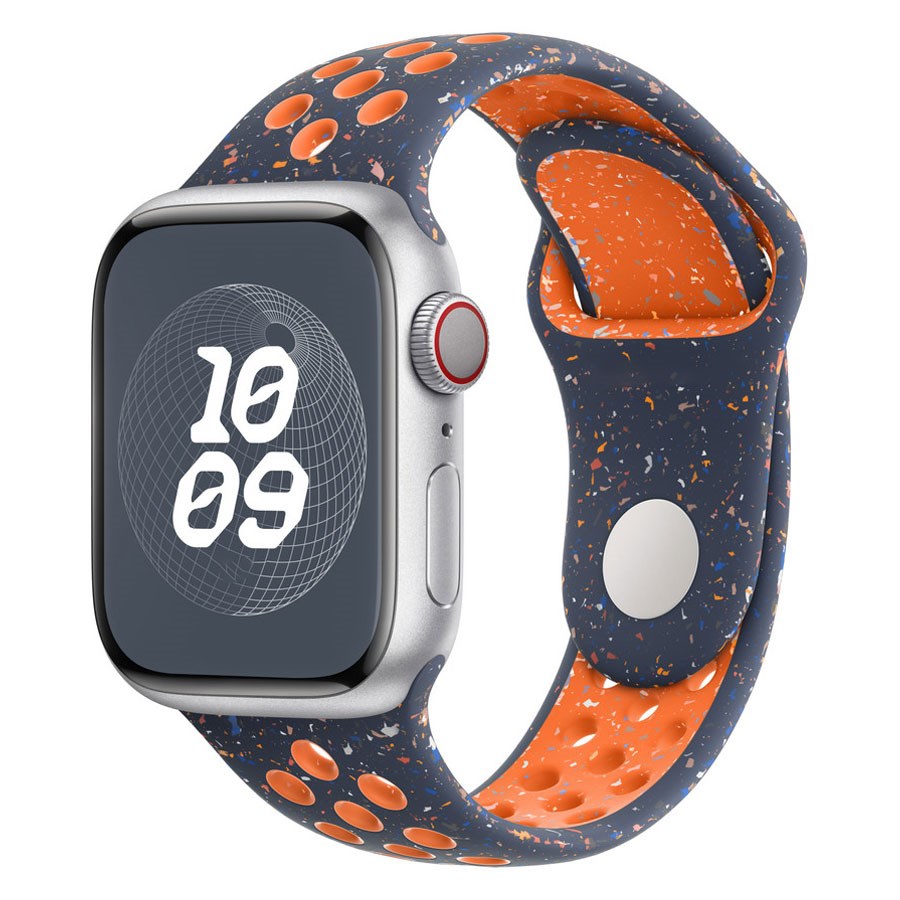 LPAW075 Lippa Apple Watch FLOUR Silikonerem 38 40 41, Mørkeblå 1