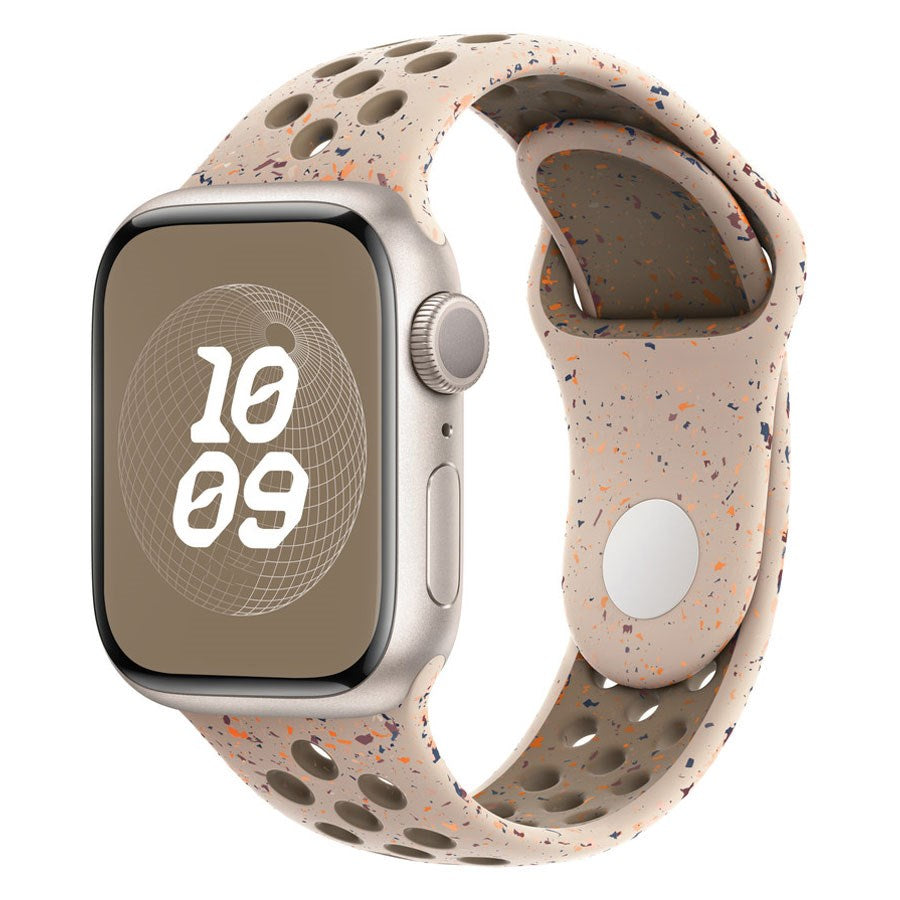 LPAW076 Lippa Apple Watch FLOUR Silikonerem 38 40 41, Beige 1