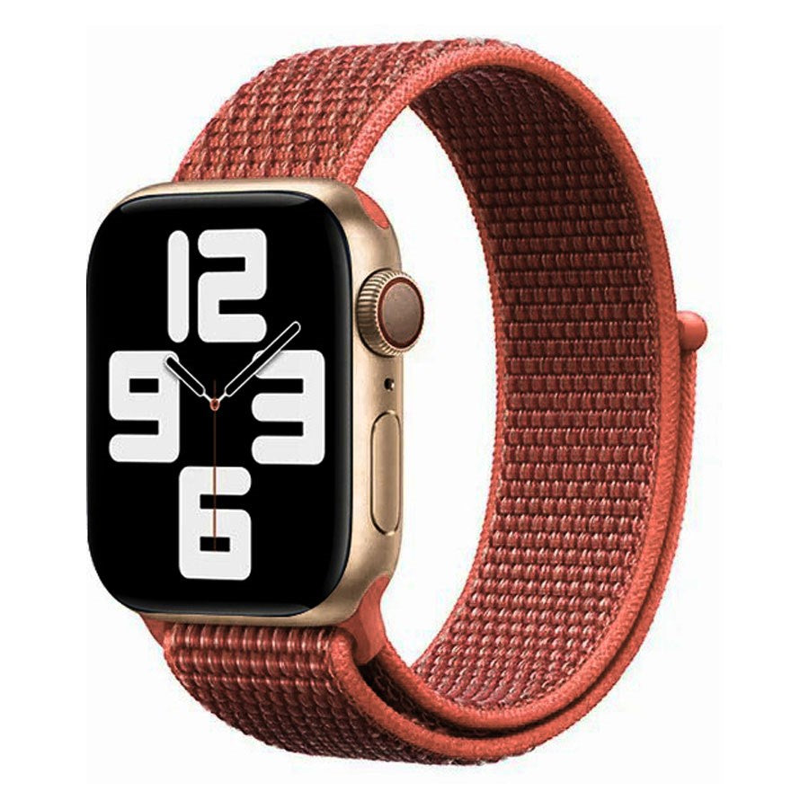 LPAW105 Lippa Apple Watch Nylonrem 42 44 45 49, Abrikos 1