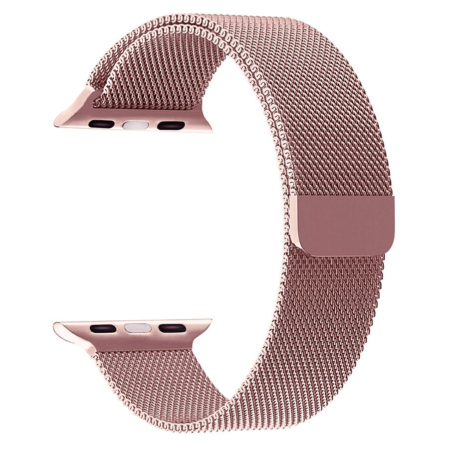 LPAW123 Lippa Apple Watch Rustfri Stål Rem 42 44 45 49, Rose Gold 2