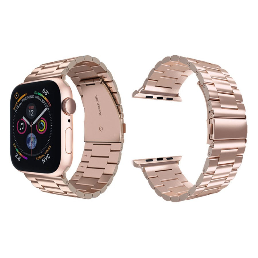 LPAW126 Lippa Apple Watch Urlænke I Rustfri Stål 42 44 45 49, Rose Gold 3