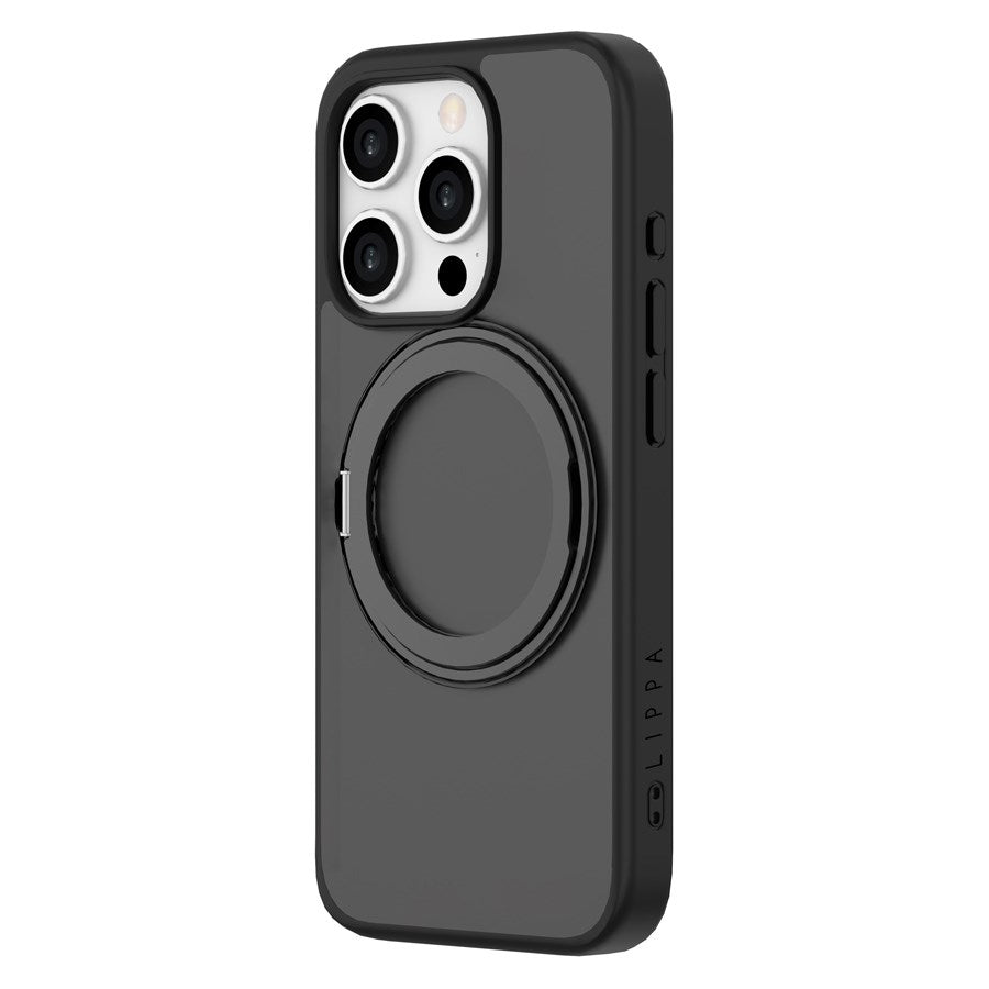 LPCOVER0002 Lippa Magsafe 360 Rotating Iphone 15 Pro Cover,Black 5