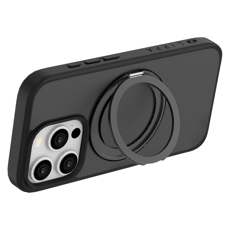 LPCOVER0004 Lippa Magsafe 360 Rotating Iphone 16 Pro Cover,Black 2