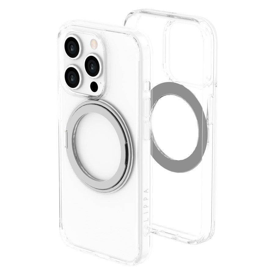 LPCOVER0006 Lippa Magsafe 360 Rotating Iphone 15 Pro Cover,Clear 6