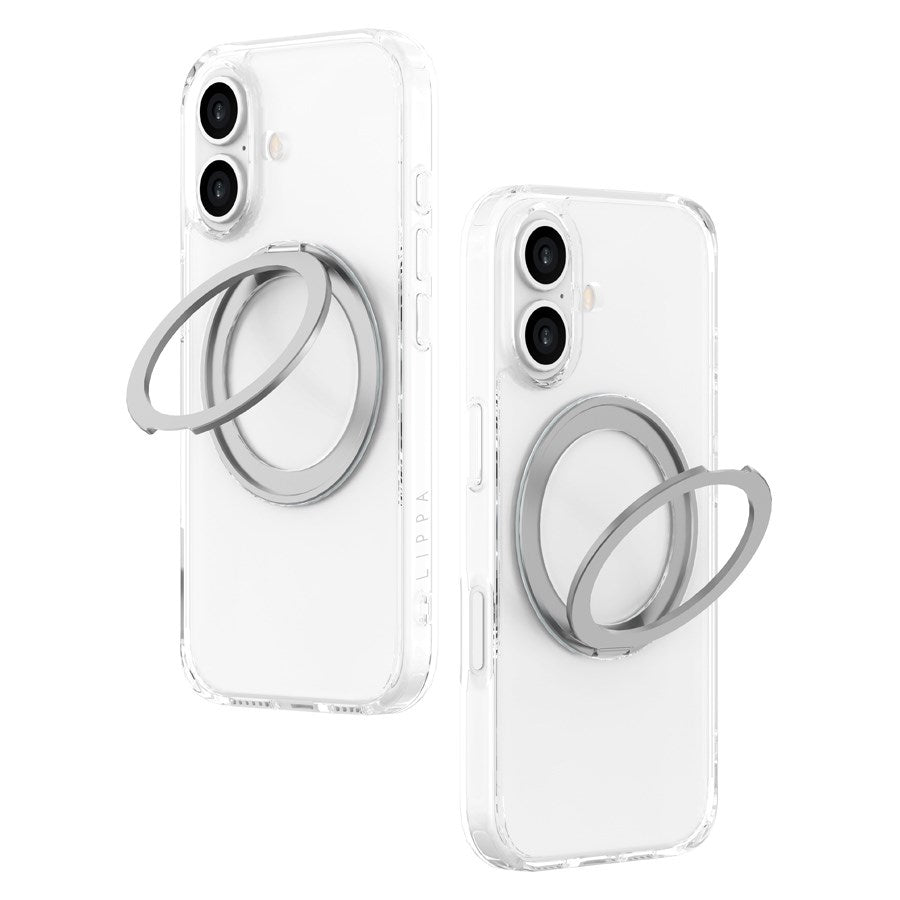 LPCOVER0007 Lippa Magsafe 360 Rotating Iphone 16 Cover,Clear 1