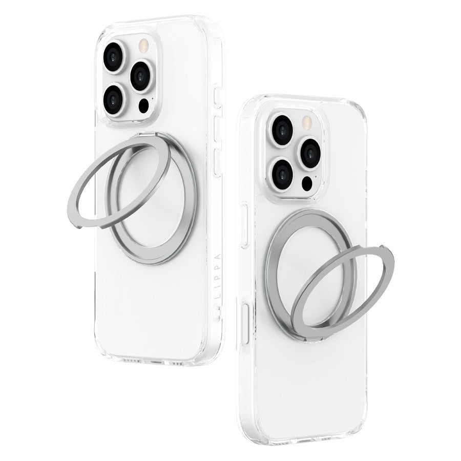 LPCOVER0008 Lippa Magsafe 360 Rotating Iphone 16 Pro Cover,Clear 1