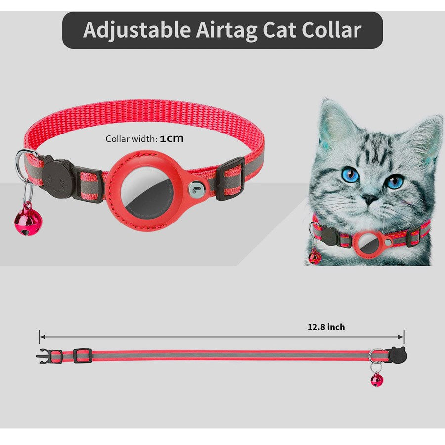 LPCOVER0027 Lippa Collar For Cats And Dogs, 22 32 Cm, Red 4