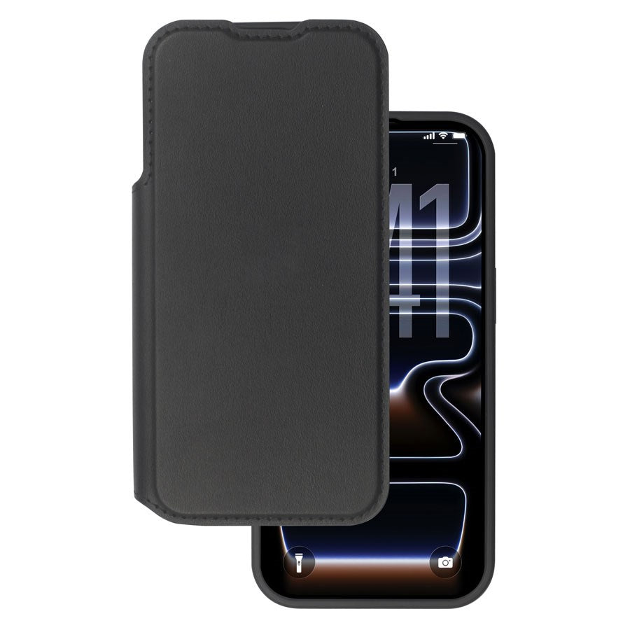 iPhone 17 Pro MagSafe Wallet m. aftageligt cover, Sort – LPCOVER0080