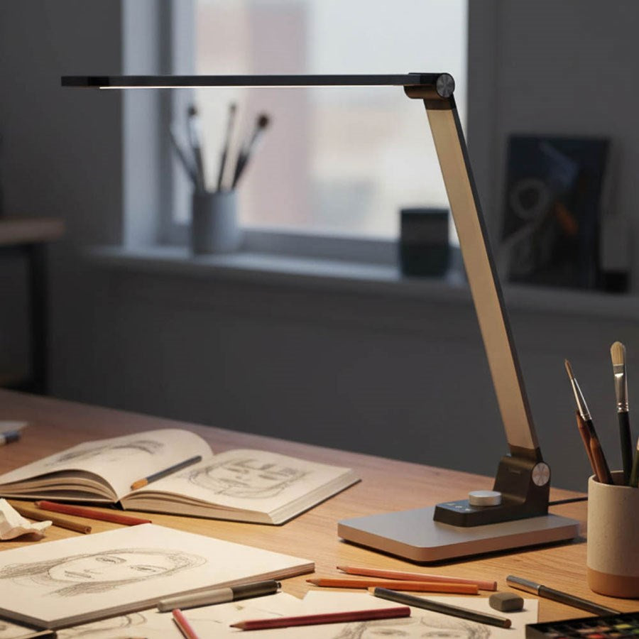 LPL 094 Lippa LED Slim Aluminium Skrivebordslampe, Silver 5