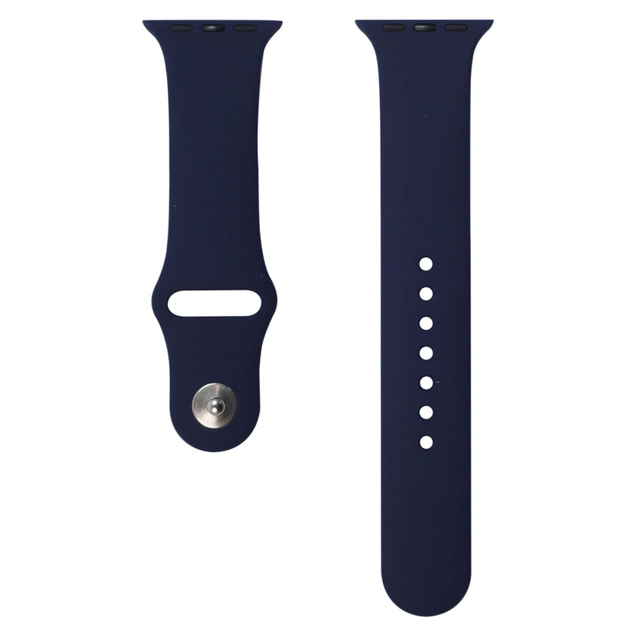 LPAW007 Lippa Apple Watch Silikonerem (38, 40, 41) Navy Blå 3