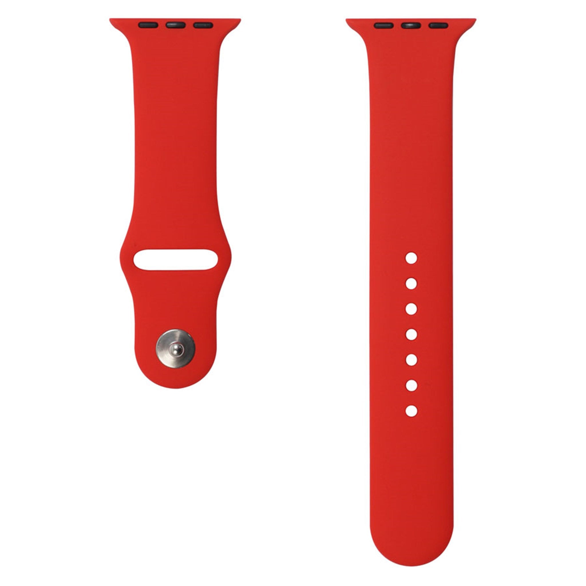 LPAW009 Lippa Apple Watch Silikonerem (38, 40, 41) Rød 3