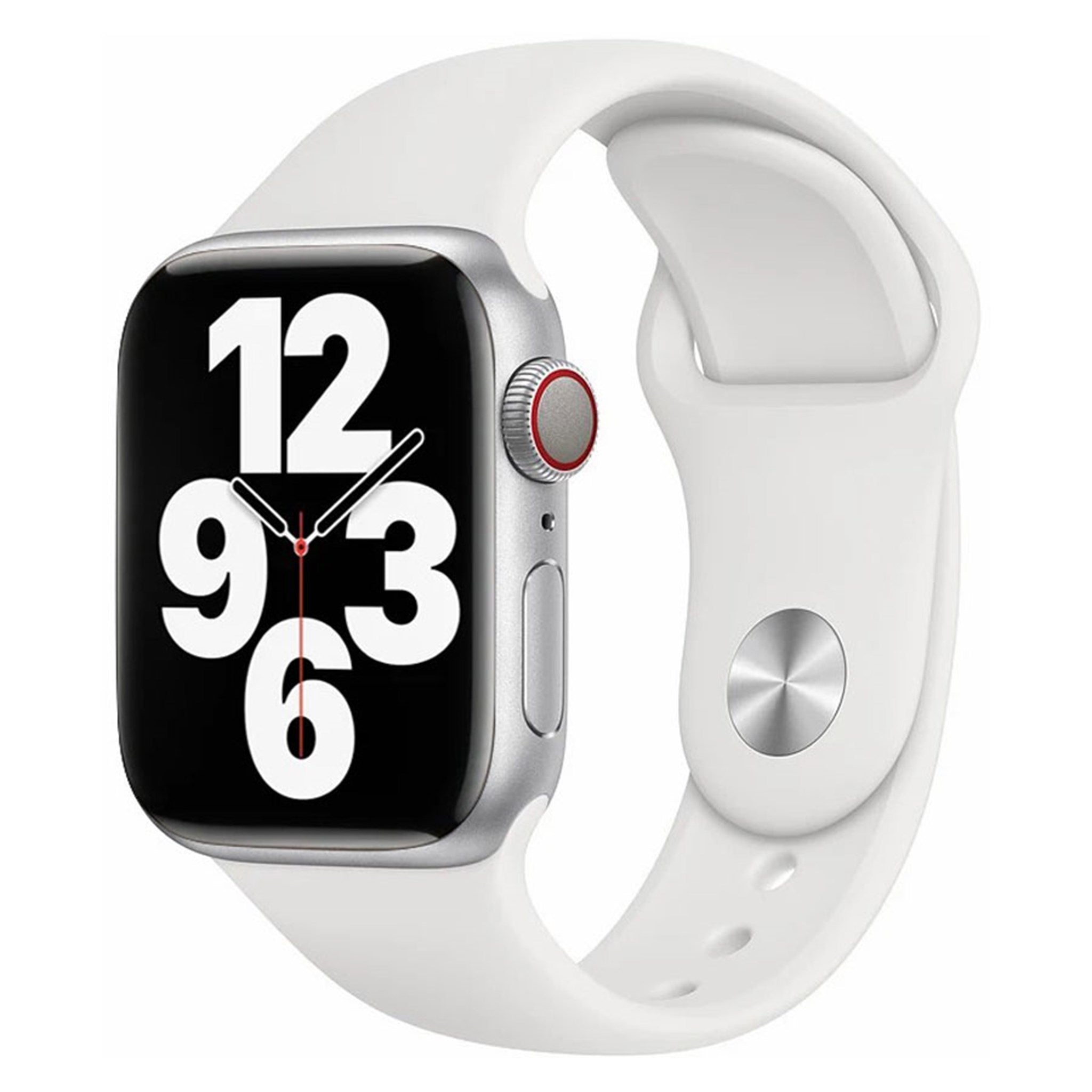 LPAW035 Lippa Apple Watch Silikonerem (42, 44, 45, 49), Hvid 1