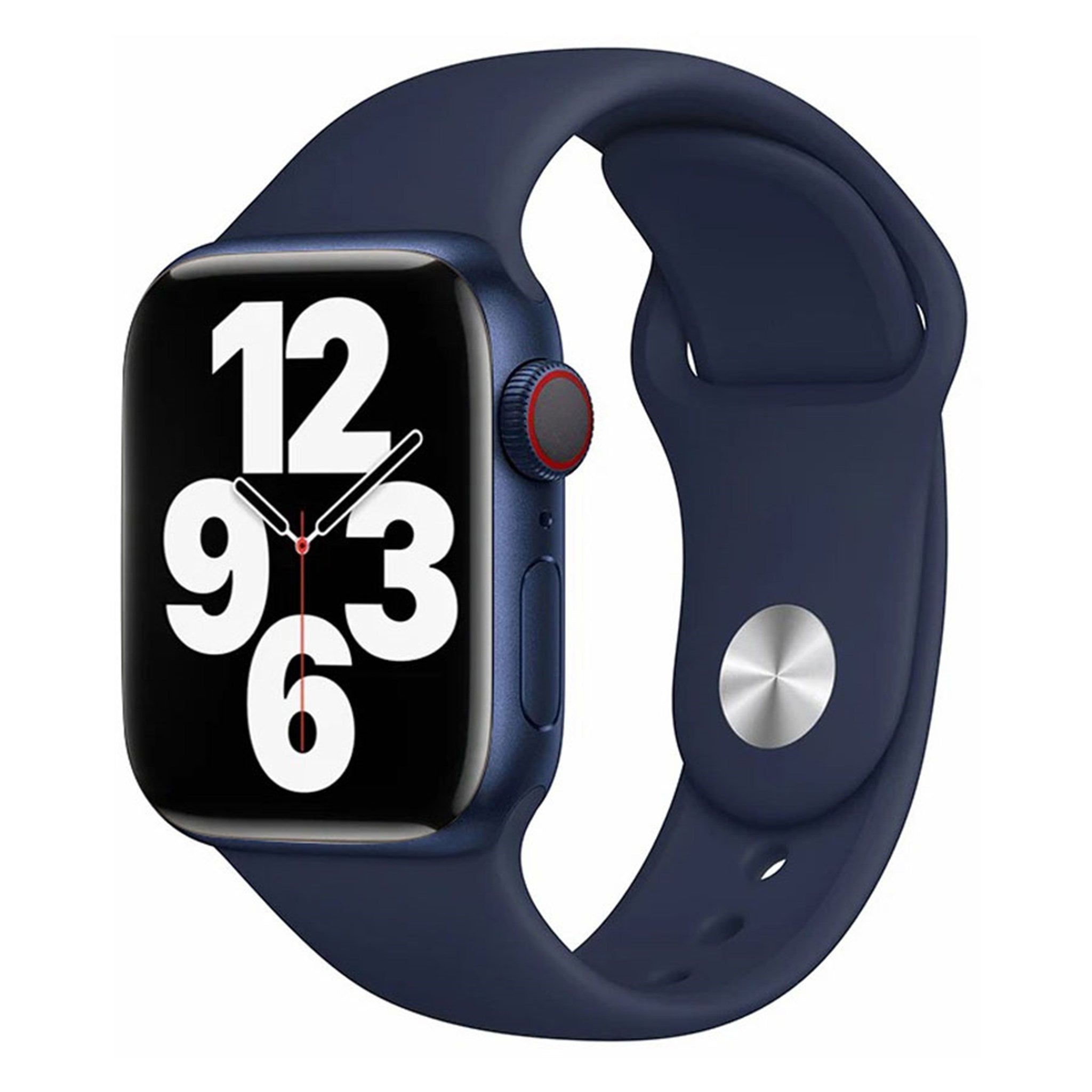 LPAW036 Lippa Apple Watch Silikonerem (42, 44, 45, 49), Navy Blå 1