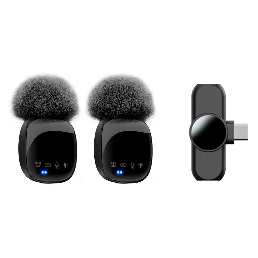 LPR82 C Lippa Pro 2 Pak Trådløs Støjreducerende Mikrofon, USB C 01